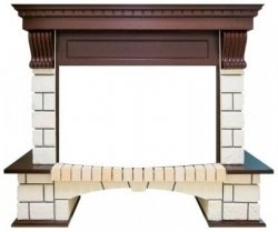 Портал Royal Flame Pierre Luxe под очаг Dioramic 33W FX