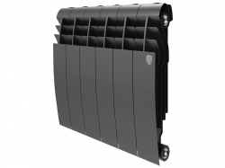 Биметаллический радиатор отопления Royal Thermo BiLiner 350 10 секций Noire Sable