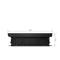 Внутрипольный конвектор Royal Thermo Atrium 75/250/1700-DG-U-DB