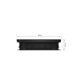 Внутрипольный конвектор Royal Thermo Atrium 75/300/900-DG-U-NA