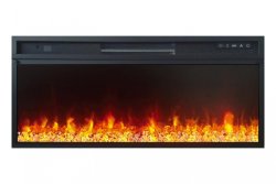 Каминокомплект Royal Flame Basel L с очагом Vision 42 LED белый с черным