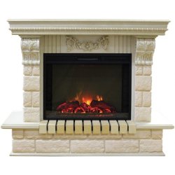Каминокомплект RealFlame Gracia  25&#039;5/24  WT с очагом Sparta 25,5 LED