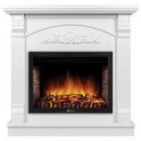 Каминокомплект Firelight Barocco 25 с очагом Electrolux EFP/P-2520LS белый