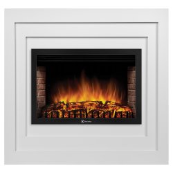 Каминокомплект Firelight Cubo 25 с очагом BFP/P-2520 белый
