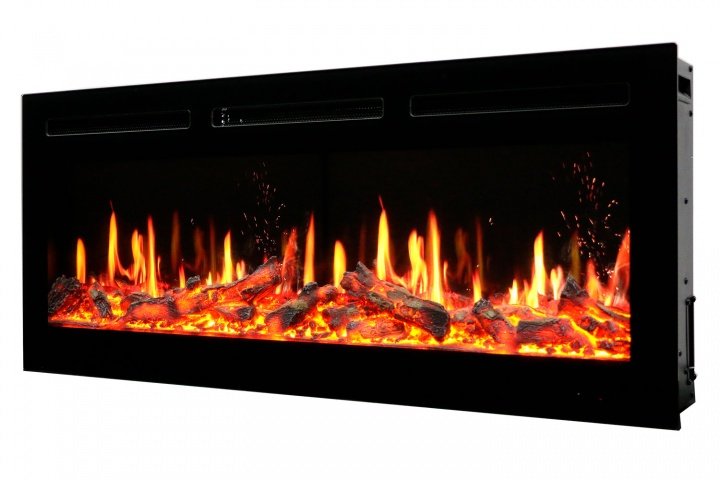 Каминокомплект Royal Flame California с очагом 5D V-ART 40 серый графит