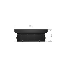 Внутрипольный конвектор Royal Thermo Atrium 75/200/2300-DG-U-BL