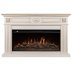 Каминокомплект Royal Thermo Aurora RTFP/P-AR40LS + портал Firelight Siena 42/40/36 слоновая кость с патиной