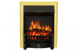 Каминокомплект Royal Flame Dublin угловой с очагом Fobos FX Brass