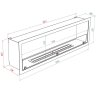 Биокамин Firelight BFP/P-1015 XS+набор керамических дров сосна