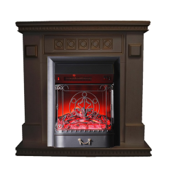 Каминокомплект Interflame Остин с очагом Majestic FX M Black темный дуб