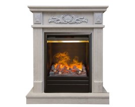 Каминокомплект RealFlame Adelaida STD/EUG WT с очагом 3D Olympic