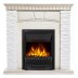 Каминокомплект Electrolux EFP/P-1020LS с порталом Porto Classic камень белый/шпон беленый дуб